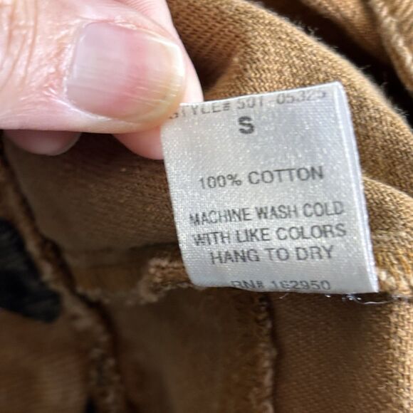 Pretty Garbage Cow Print Jeans Size S Brown & Black - Picture 6 of 6